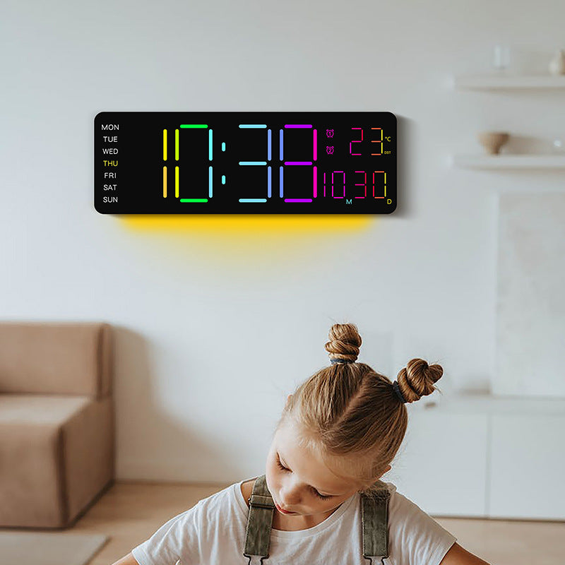 Digital Multifunction Alarm Clock with Large Display Bowlift