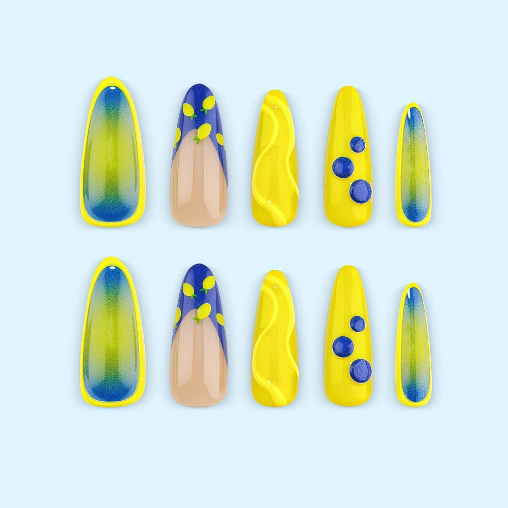 Creative Nail Art Set with Colorful and Unique Designs Bowlift
