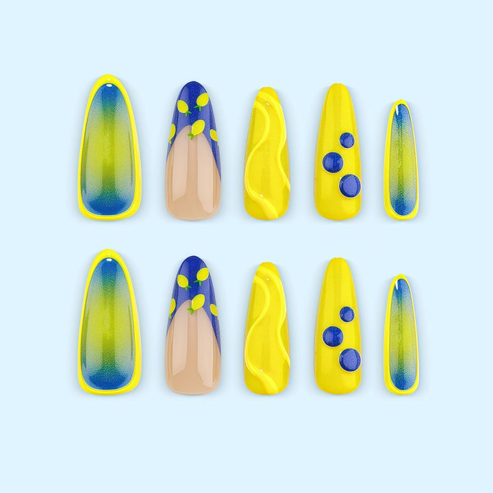 Creative Nail Art Set with Colorful and Unique Designs Bowlift