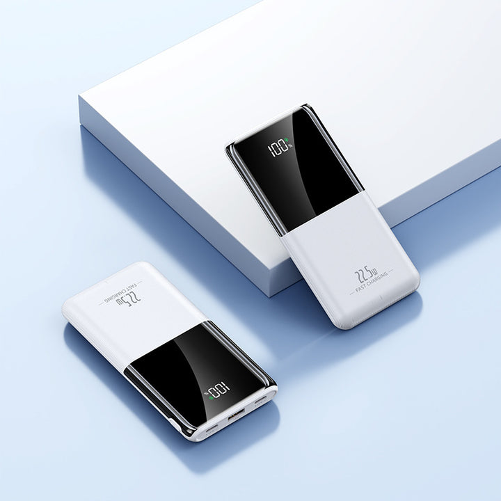Power bank with fast charging function and digital charge level display Bowlift