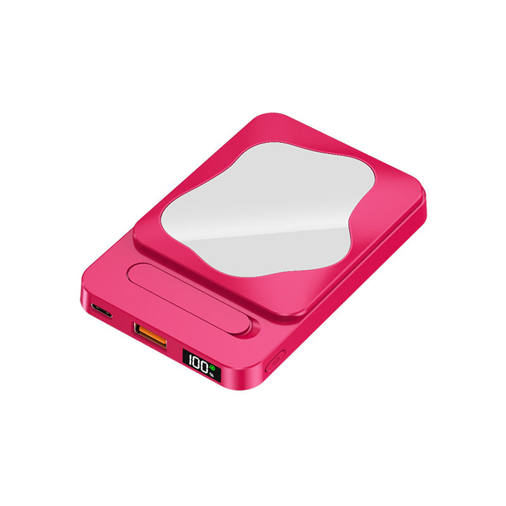 Portable Power Bank with Integrated Mirror Bowlift