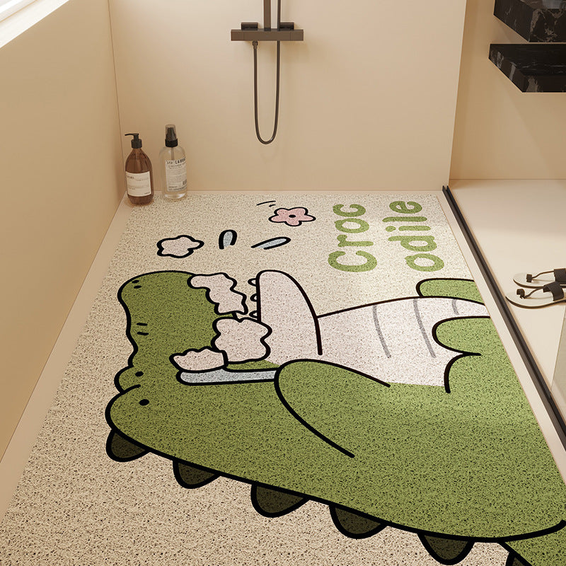 Playful Animal Themed Memory Foam Mat Bowlift