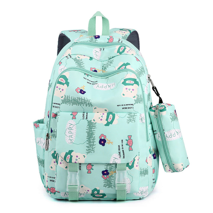 Playful Graphic Print Backpack