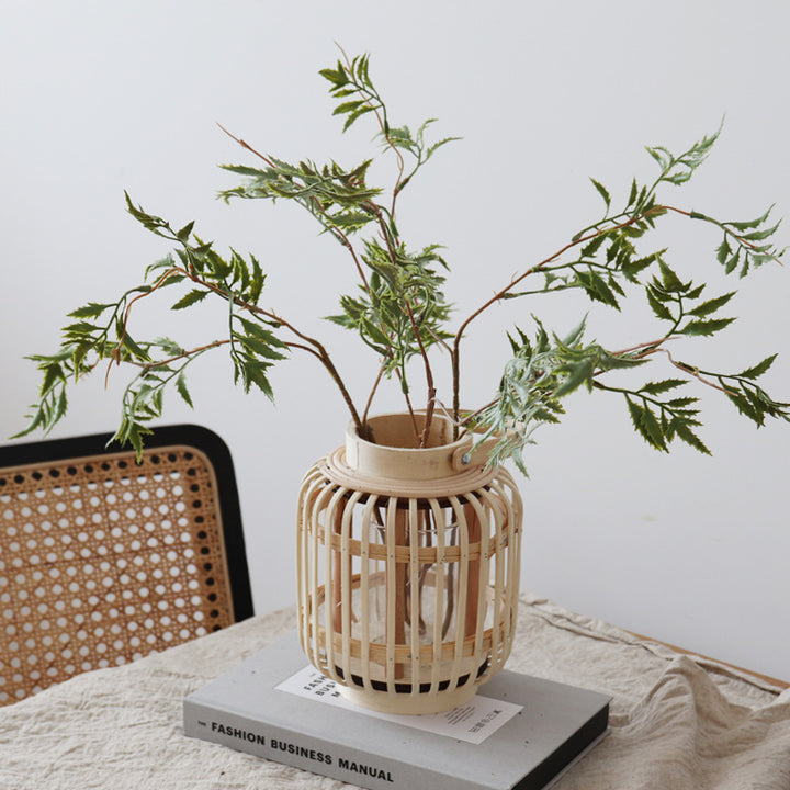Decorative Lamp Shade Made of Natural Bamboo Bowlift