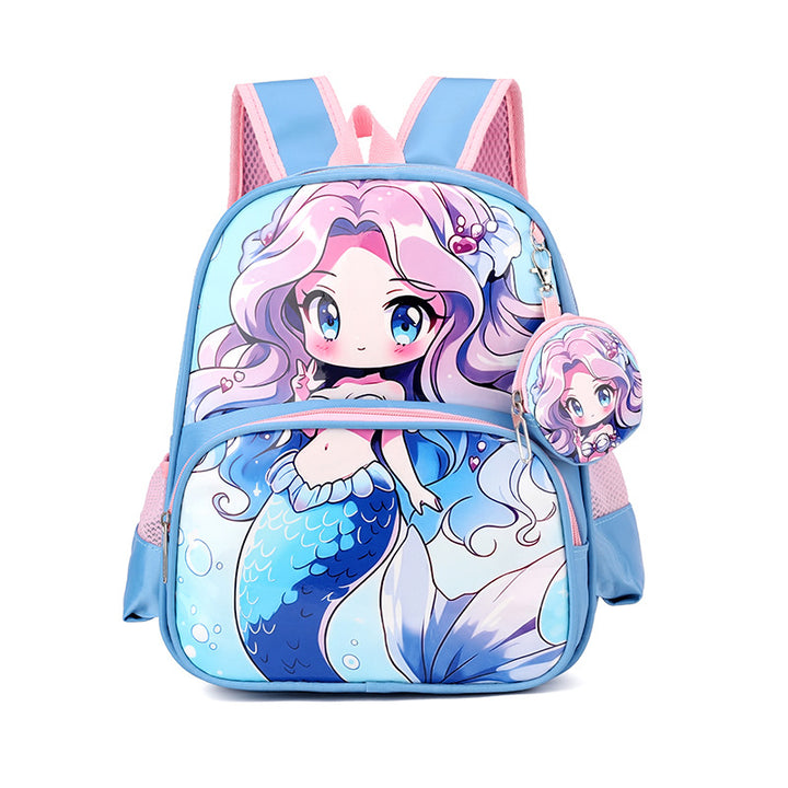 Kids' Adorable Lion-Themed School Backpack Bowlift