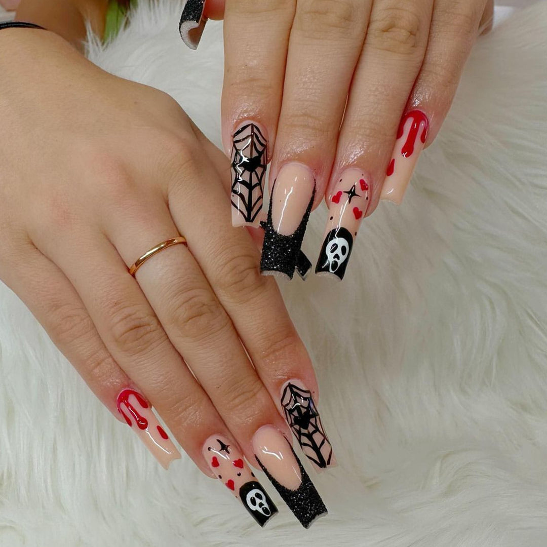 Halloween-Themed Nail Art Extensions Bowlift