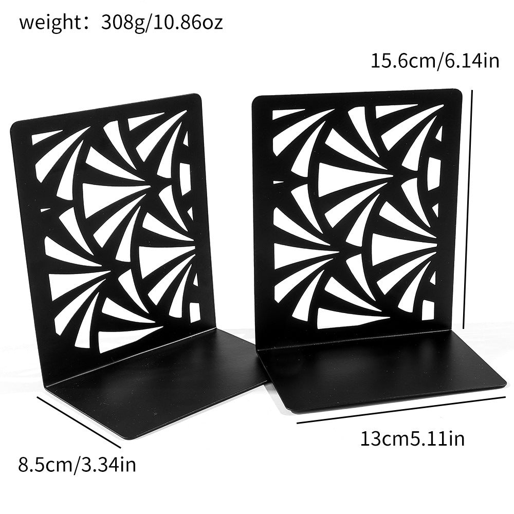 Modern Geometric Bookends