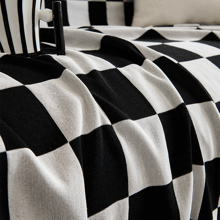 Checkerboard Throw Blanket
