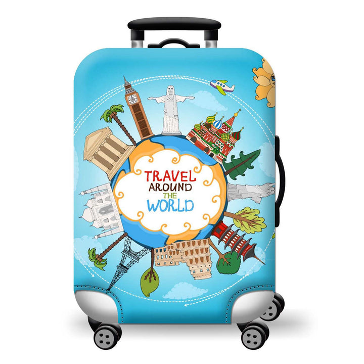 Geometric Travel Hard Shell Suitcase Bowlift