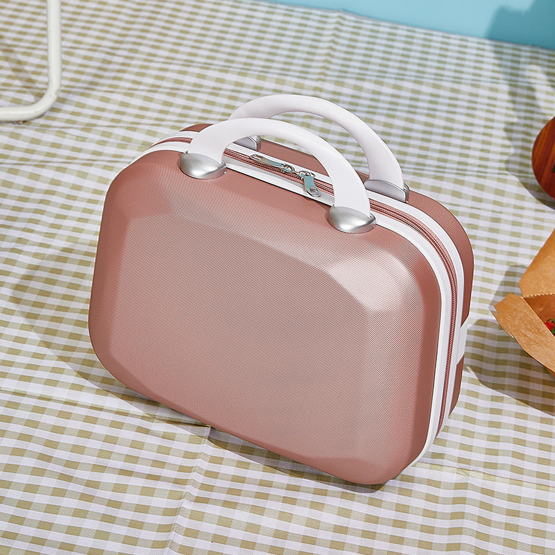 hard-shell cosmetic travel vanity case with dual top handles Bowlift