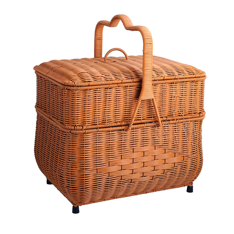 Elegant Woven Storage Hamper Bowlift