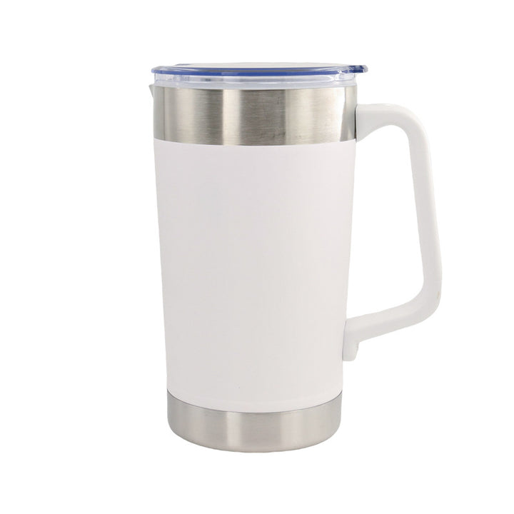 Women's insulated coffee cup with ergonomic handle Bowlift