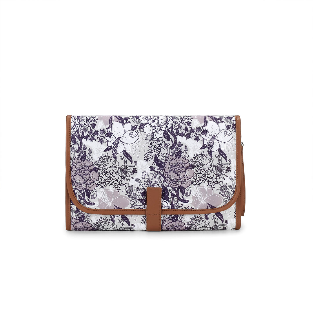 Small Shoulder Bag with Floral Patterns Bowlift
