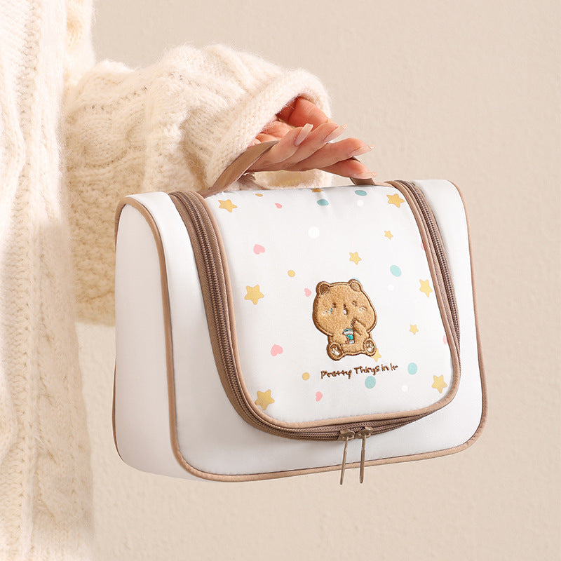 Cute Cartoon Print Cosmetic Organizer Bowlift