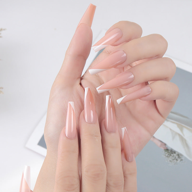 Elegant Glossy Stiletto Nail Extensions Bowlift