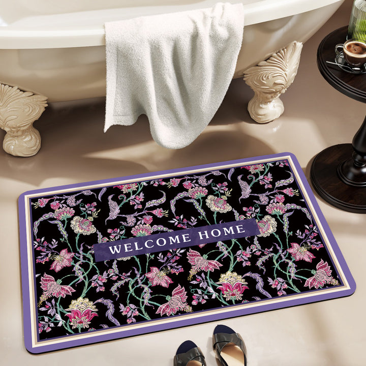 Geometric Pattern Decorative Floor Mat Bowlift