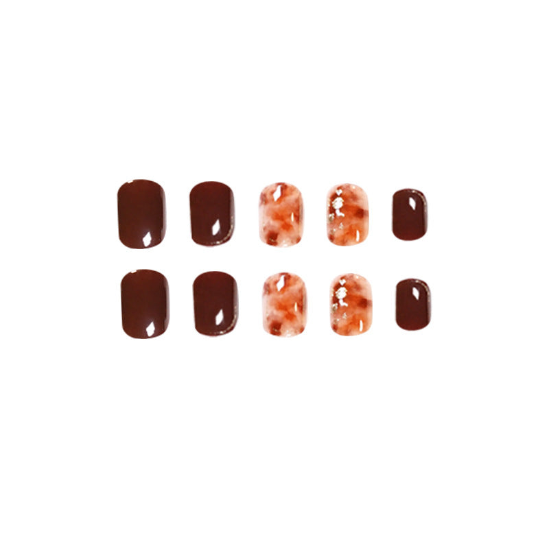 Artful Nail Art with Natural Color Shades Bowlift