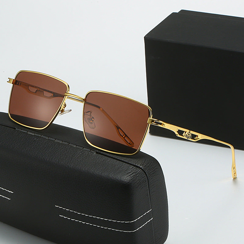Women's Luxury Sunglasses with Distinct Geometric Frame and Polarized Lenses Bowlift