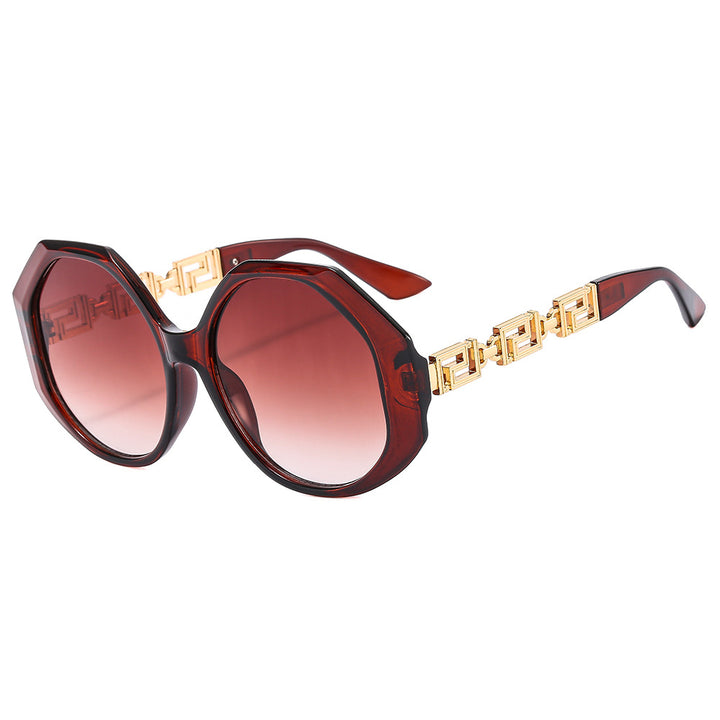Women's oversized sunglasses with striking octagonal design Bowlift