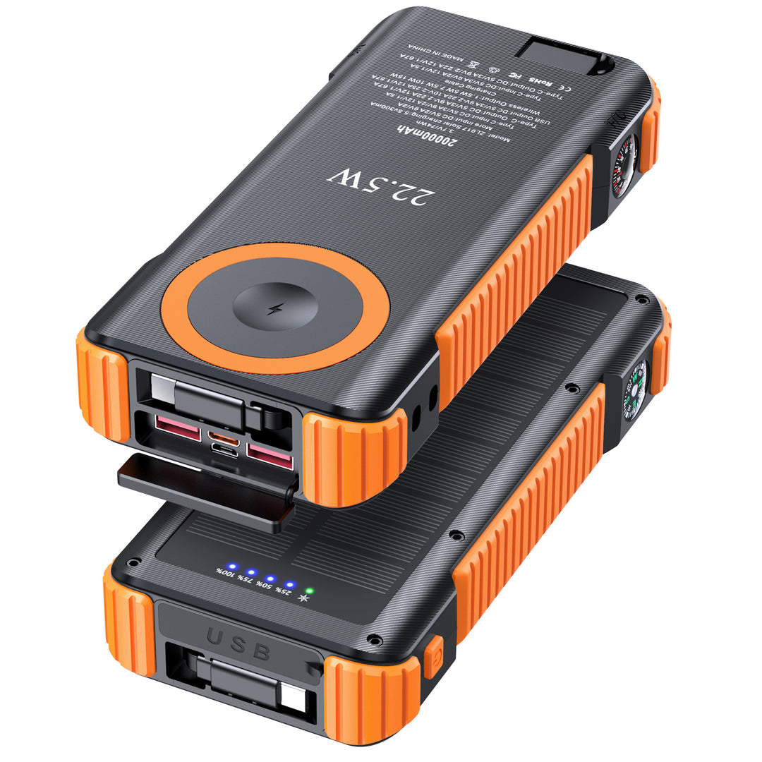 Wearable Solar Power Bank Bowlift