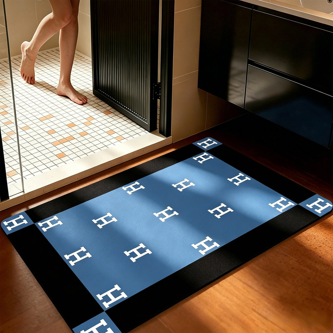 Decorative Non-Slip Bathroom Mat Bowlift