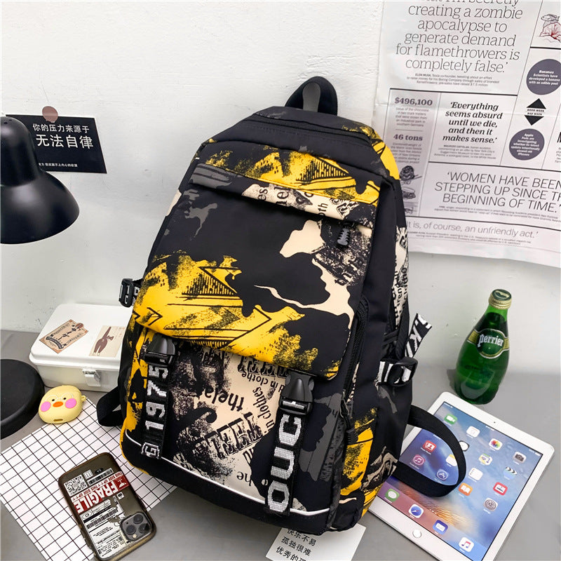 Graphic Print Backpack