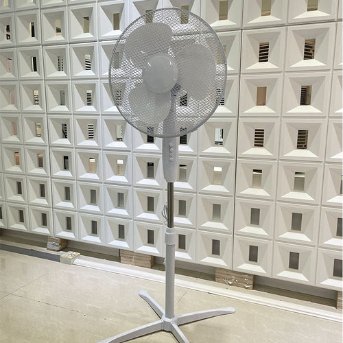 Adjustable Height Oscillating Stand Fan Bowlift