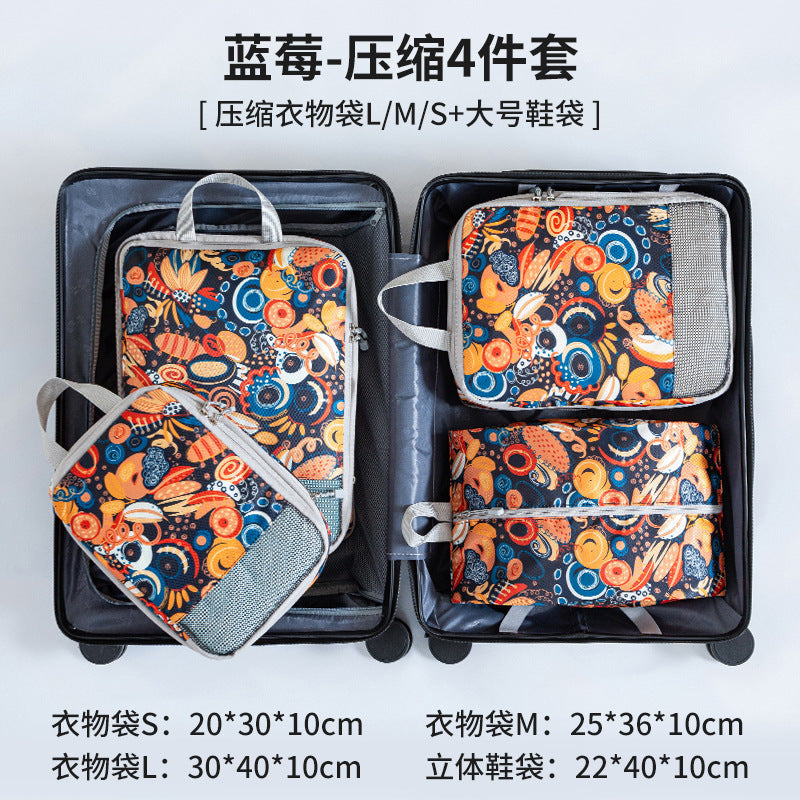 Compact Travel Packing Set With Various Sizes Bowlift