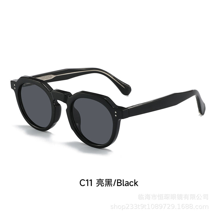 Ladies stylish sunglasses with unique octagonal frame Bowlift