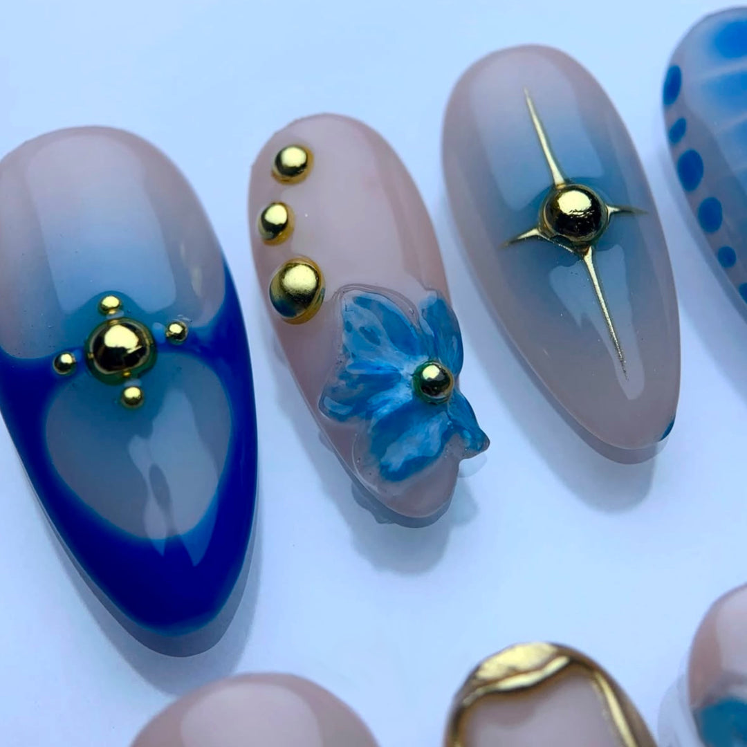 Thematic Artisan Press-On Nail Set Bowlift