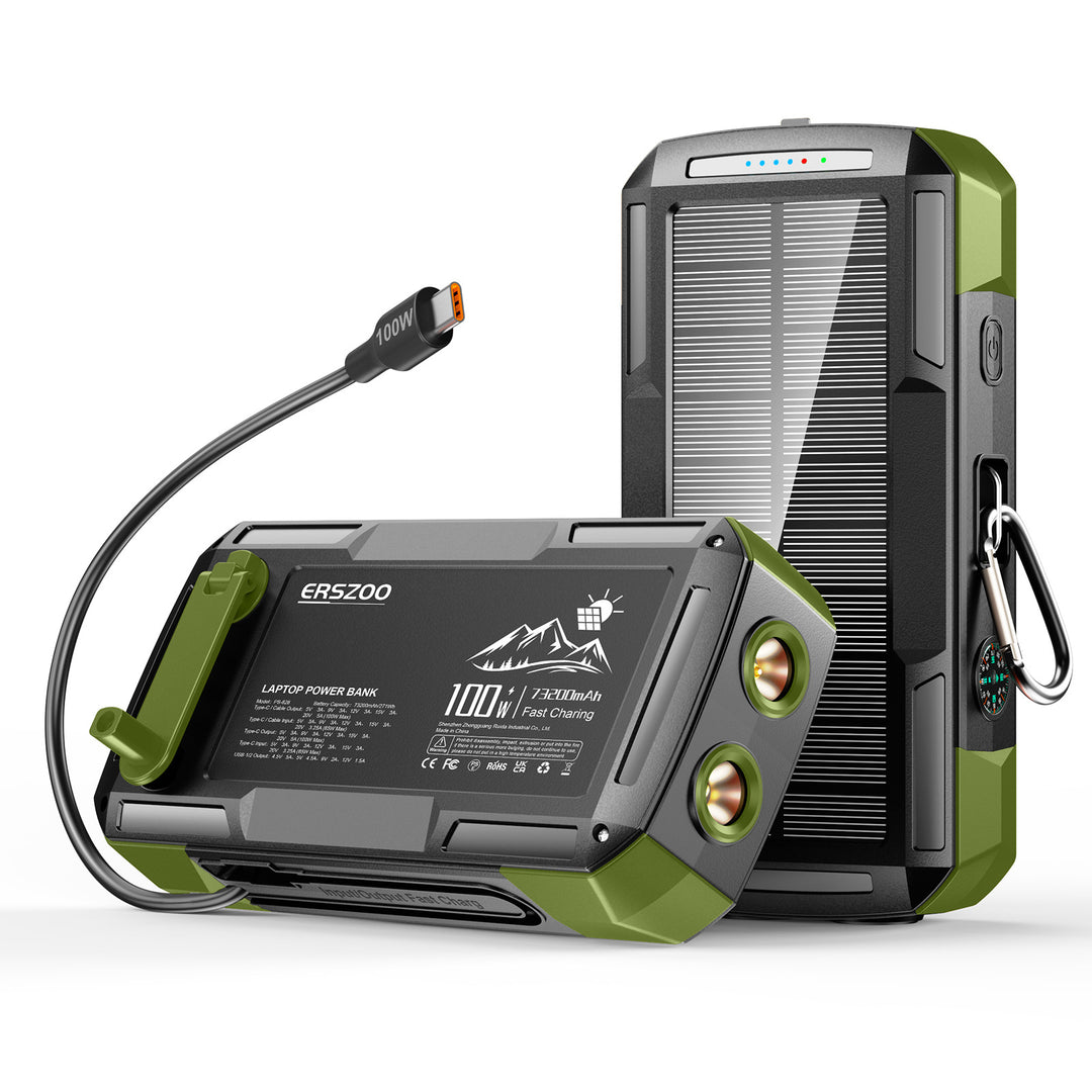 Portable Solar Power Bank Bowlift