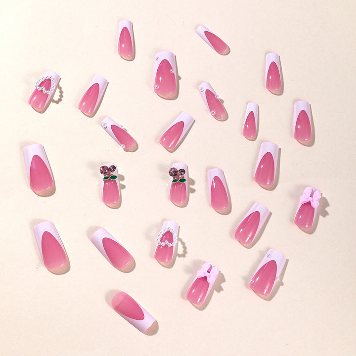 Elegant Acrylic Nail Art Set Bowlift