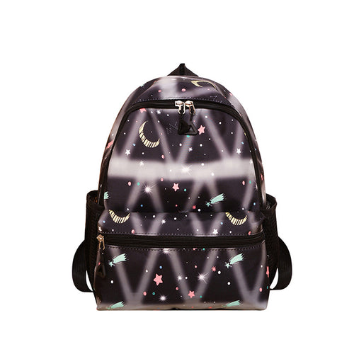 Cute Animal-Print School Backpack Bowlift