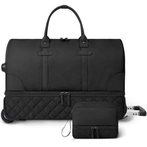 Quilted Rolling Duffle Bag Bowlift