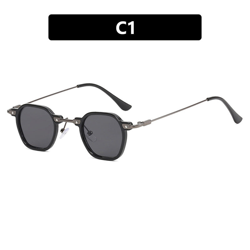 Women's fashionable sunglasses in elegant design with hexagonal frame Bowlift