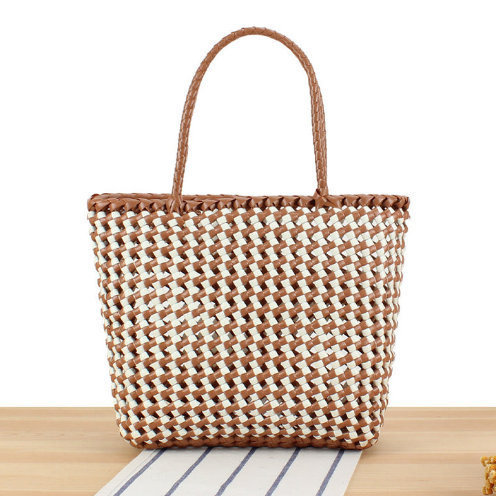 Beach and shopping bag made of high-quality woven material Bowlift