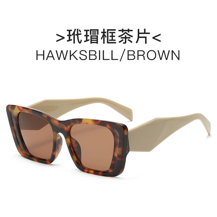 Women geometric oversized sunglasses Bowlift