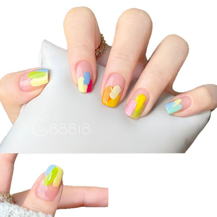 Artistic Abstract Nail Art Set Bowlift