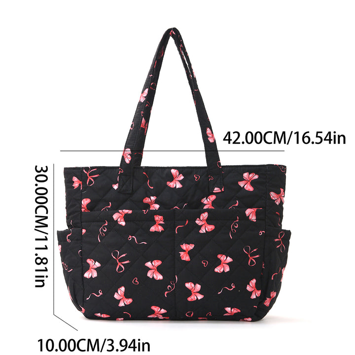 Practical cotton bag with cute bear motif Bowlift