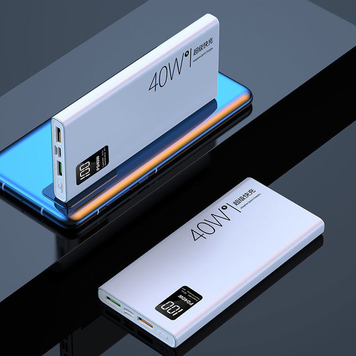 Power bank with intelligent power measurement and high-speed charging Bowlift