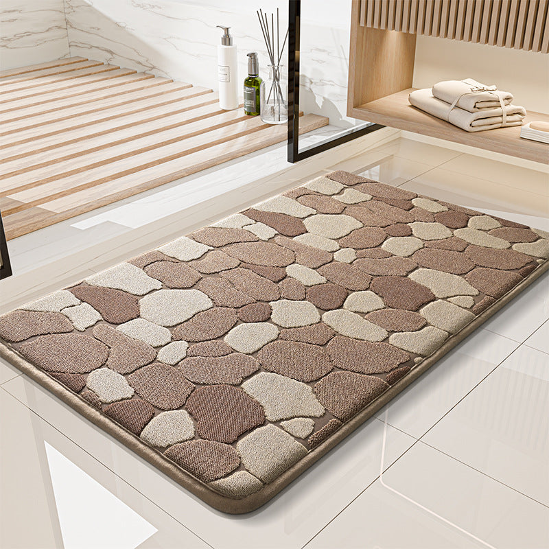 Stone Pattern Anti-Slip Bath Mat
