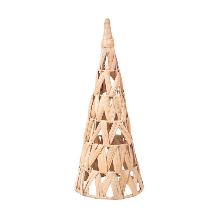 Decorative Christmas tree stand made of wicker Bowlift
