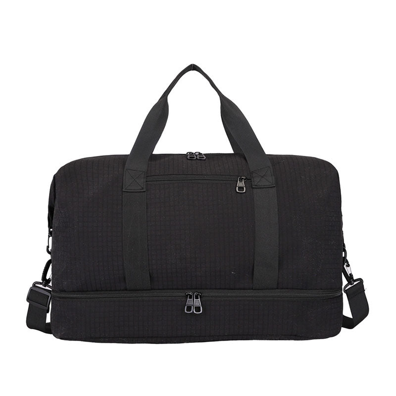 Sport Duffel Bag with Multiple Compartments and Sturdy Carry Handles Bowlift