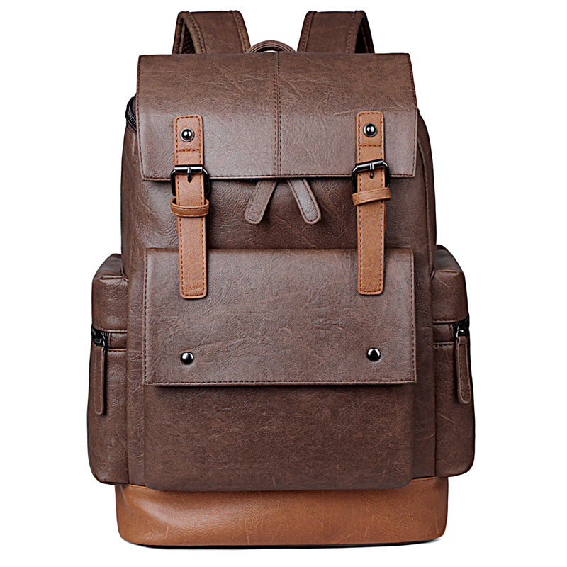 Elegant Backpack Made of Durable Synthetic Leather Bowlift