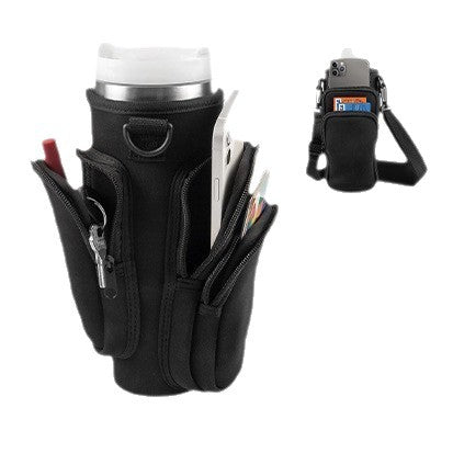 Unisex Portable Drink Container with Multifunctional Compartments Bowlift