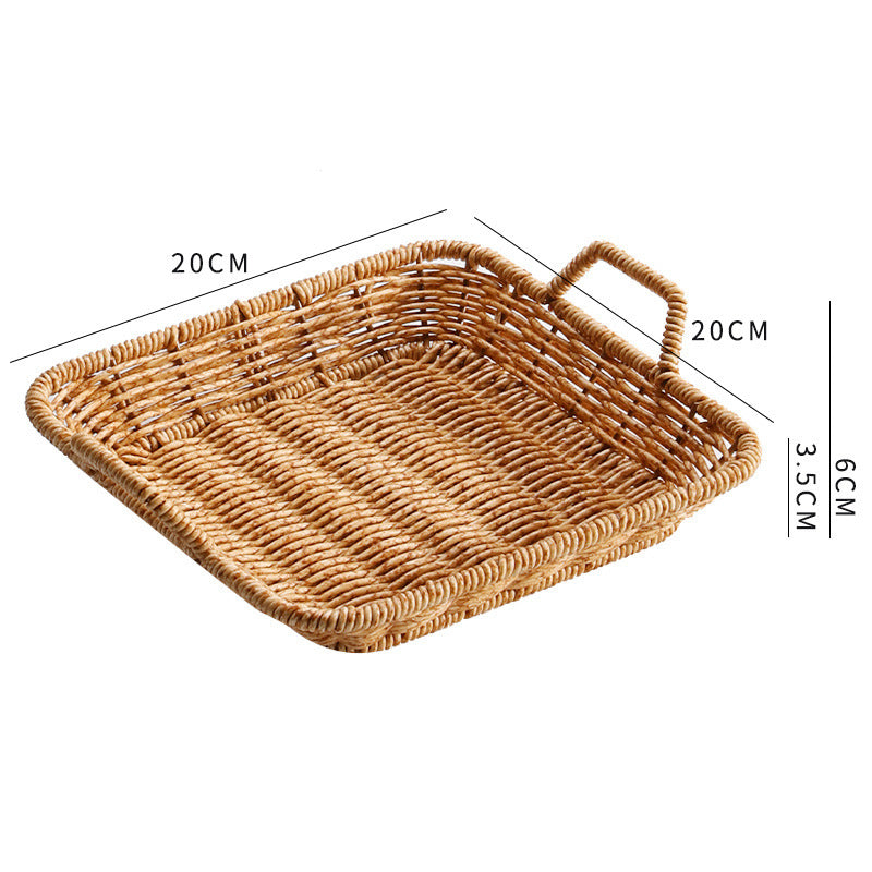 Versatile Woven Storage Tray Bowlift