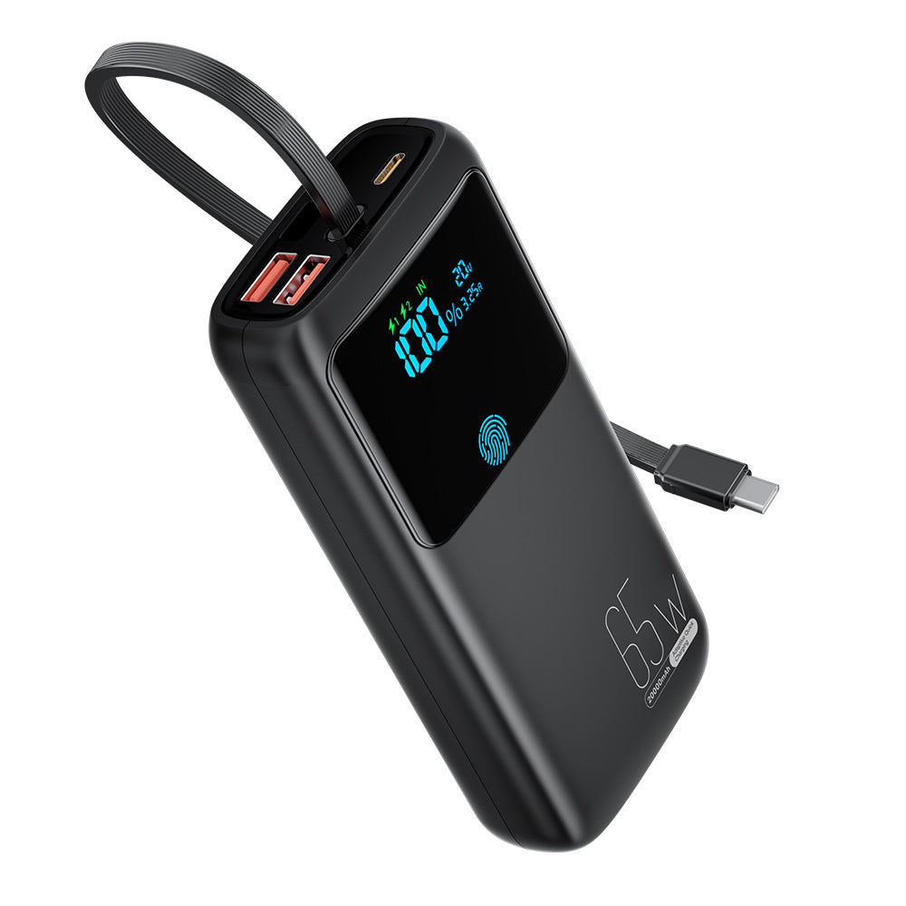 Power bank with integrated LED display and fast charging function Bowlift