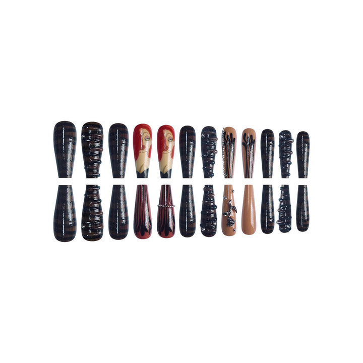 Artistic Character Nail Art Extensions Bowlift