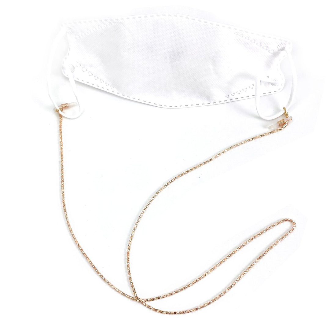 Chic Crystal-Accented Eyewear Chain Bowlift