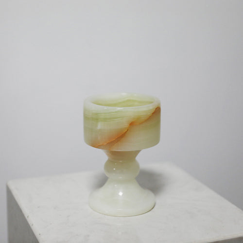 Decorative Onyx Candle Holder